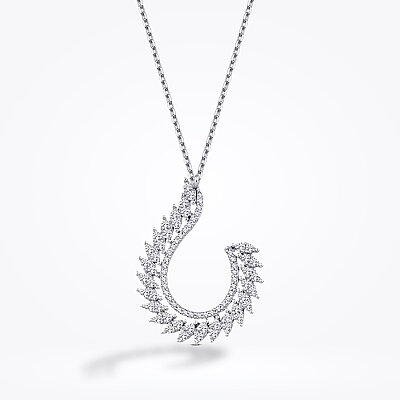 0.80 Karat Pırlanta Trend Kolye 