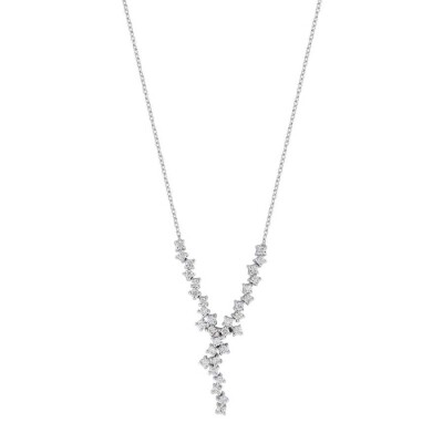 0.82 Karat Pırlanta Taşlı Kolye - 2
