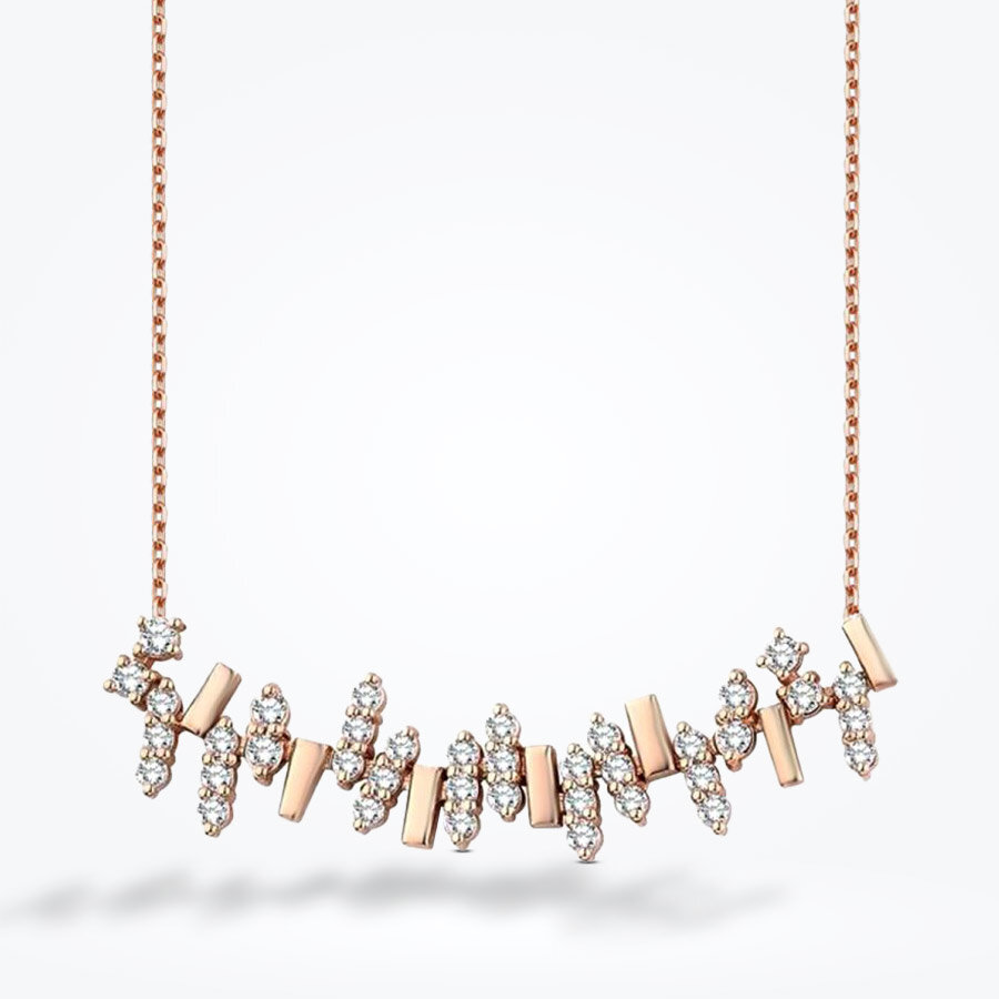 0.82 Karat Pırlanta Trend Kolye - Baroni Diamond