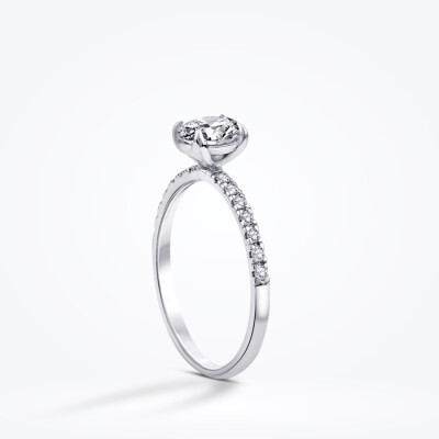 0.85 Karat Pırlanta Tektaş Yüzük - Baroni Diamond (1)