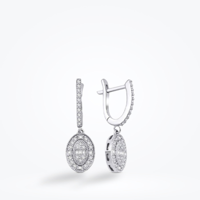 0.87 Karat Pırlanta Baget Set - 4