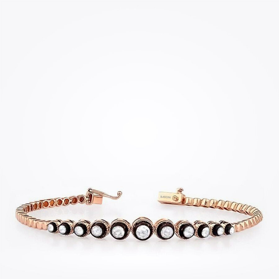 0.89 Karat Elmas Bileklik - Baroni Diamond
