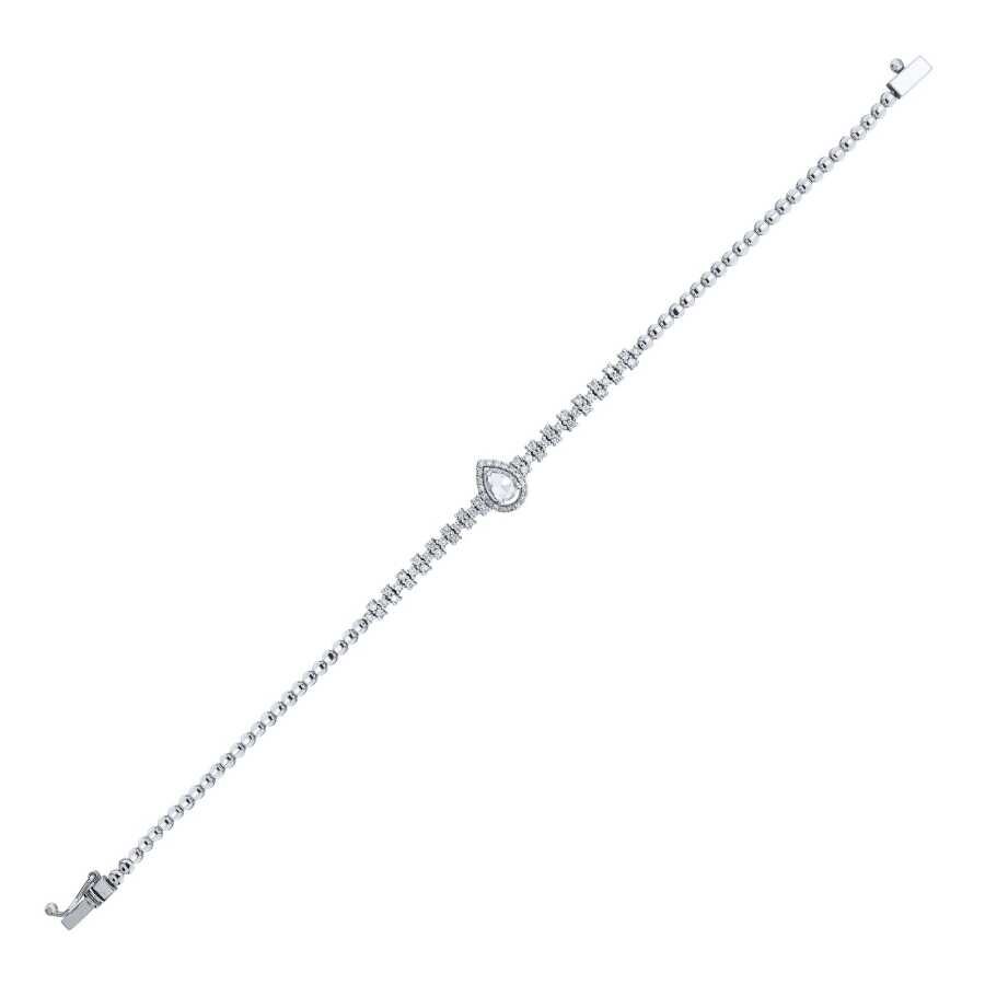 0.96 Karat Pırlanta Damla Trend Bileklik