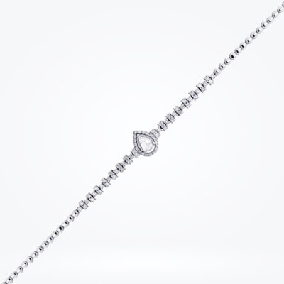 0.96 Karat Pırlanta Damla Trend Bileklik - Baroni Diamond (1)
