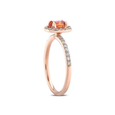 0.99 Karat Pırlanta Renkli Taşlı Yüzük - Baroni Diamond (1)