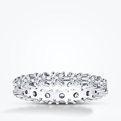 1.00 Karat Pırlanta Tamtur Yüzük - 1