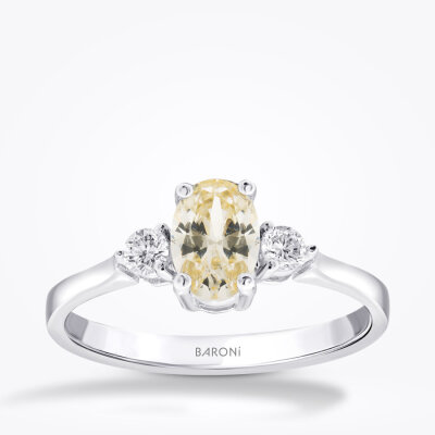 1.30 Karat Pırlanta Fancy Yüzük 