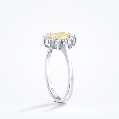 1.38 Karat Pırlanta Fancy Yüzük - 2