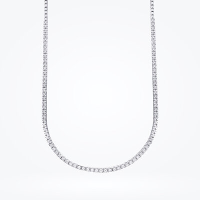 1.46 Karat Pırlanta Su Yolu Kolye - 1