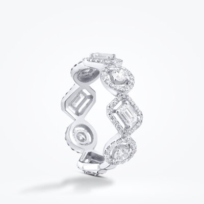 1.54 Karat Pırlanta Trend Tamtur Yüzük - 2