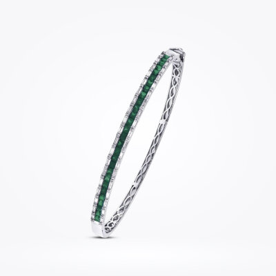 1.82 Karat Pırlanta Zümrüt Kelepçe - Baroni Diamond (1)