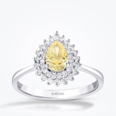 1.88 Karat Pırlanta Fancy Yüzük - Baroni Diamond