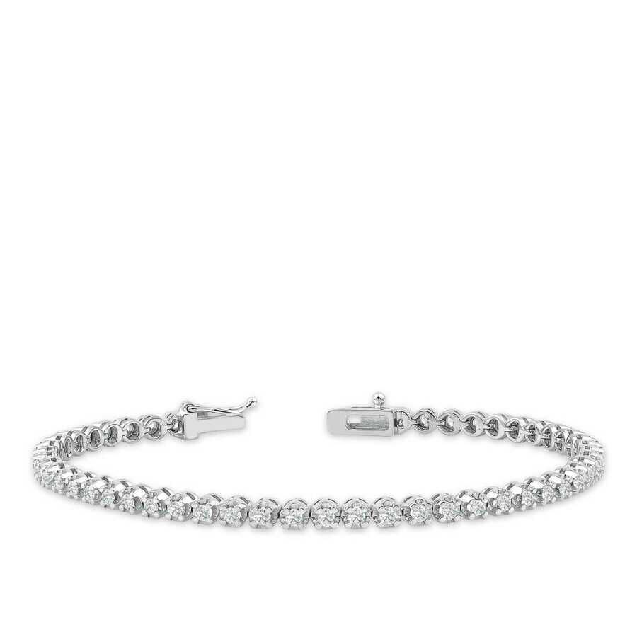 1.00 Karat Pırlanta Su Yolu Bileklik - Baroni Diamond