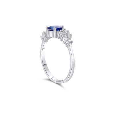 1.01 Karat Pırlanta Safir Yüzük - Baroni Diamond (1)