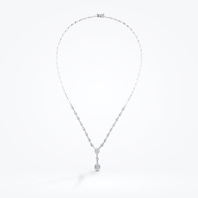 1.02 Karat Pırlanta Baget Kolye - Baroni Diamond (1)