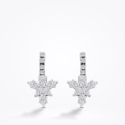 0.81 Karat Pırlanta Trend Küpe - Baroni Diamond (1)