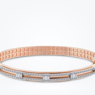 1.07 Karat Pırlanta Baget Kelepçe - Baroni Diamond (1)