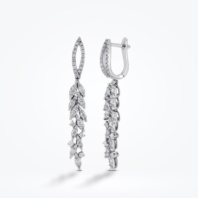 1.08 Karat Pırlanta Küpe - Baroni Diamond