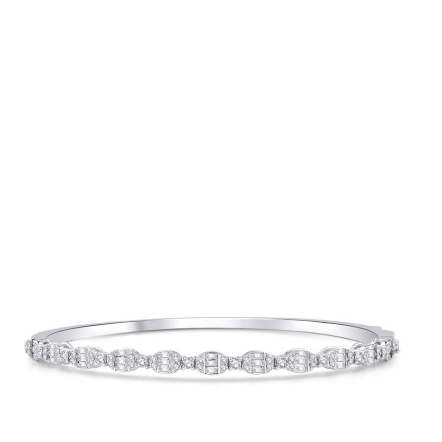 1.11 Karat Pırlanta Baget Damla Kelepçe - Baroni Diamond
