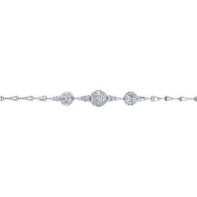 1.12 Karat Pırlanta Baget Bileklik - Baroni Diamond (1)