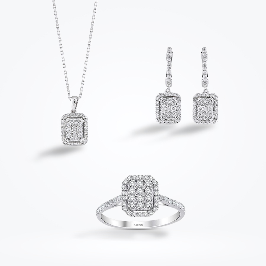 1.12 Karat Pırlanta Mini Set - Baroni Diamond