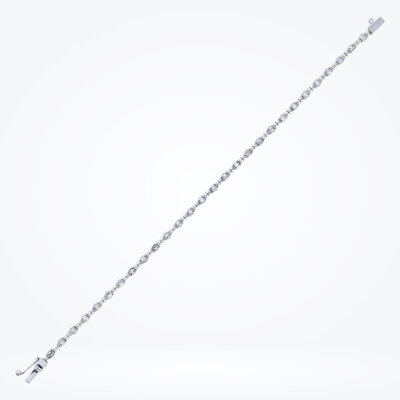 1.14 Karat Pırlanta Baget Bileklik - 1