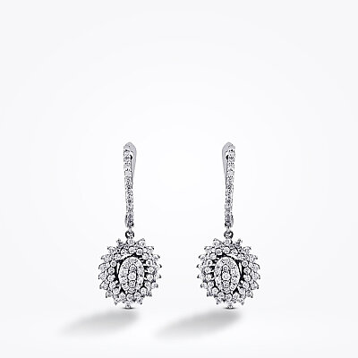 1.15 Karat Pırlanta Trend Küpe - Baroni Diamond (1)