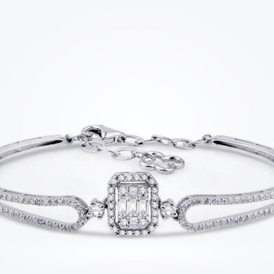 1.16 Karat Pırlanta Baget Kelepçe - Baroni Diamond (1)