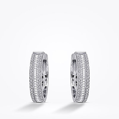 1.16 Karat Pırlanta Halka Küpe - Baroni Diamond (1)