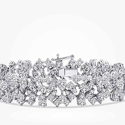 11.96 Karat Pırlanta Trend Bileklik - Baroni Diamond (1)