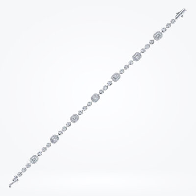 1.21 Karat Pırlanta Baget Bileklik - 1