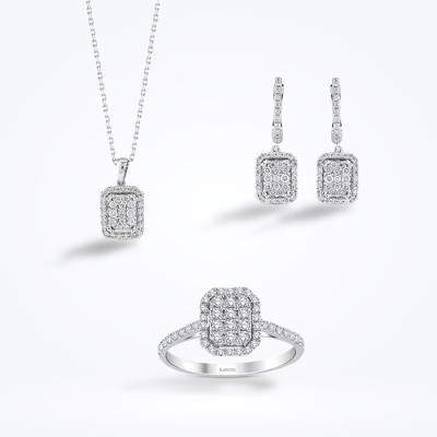 1.21 Karat Pırlanta Mini Set 