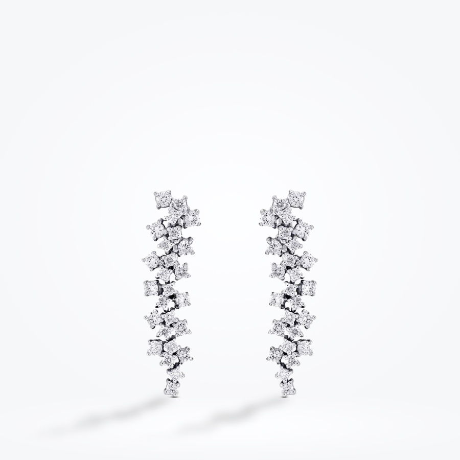 1.21 Karat Pırlanta Trend Küpe - Baroni Diamond