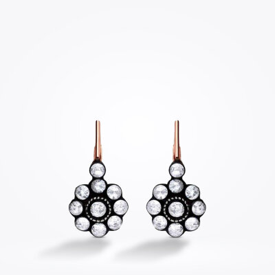 1.22 Karat Elmas Gül Küpe - Baroni Diamond (1)