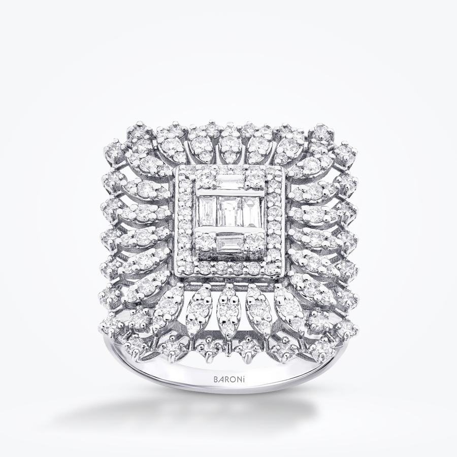 1.24 Karat Pırlanta Trend Yüzük - Baroni Diamond
