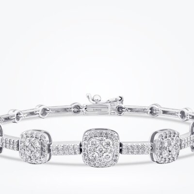 1.26 Karat Pırlanta Trend Bileklik - 2