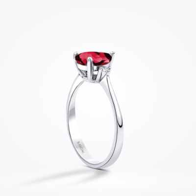 1.40 Karat Pırlanta Yakut Yüzük - Baroni Diamond (1)
