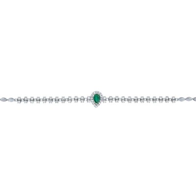 1.41 Karat Pırlanta Zümrüt Bileklik - Baroni Diamond (1)