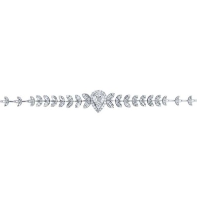 1.47 Karat Pırlanta Baget Damla Bileklik - Baroni Diamond (1)