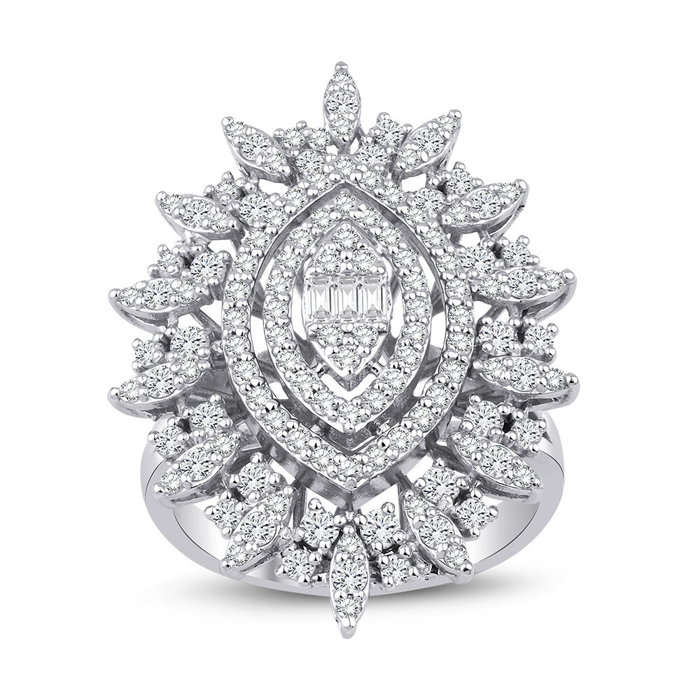 1.48 Karat Pırlanta Baget Yüzük - Baroni Diamond