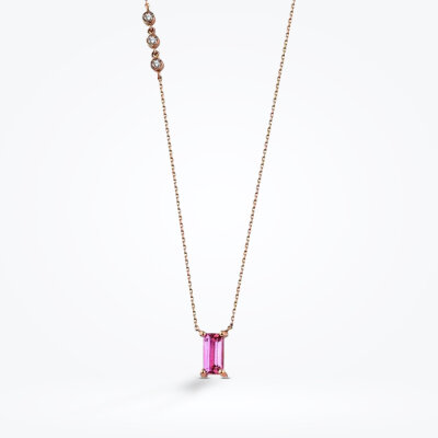 1.48 Karat Zultanit Taşlı Kolye - 1