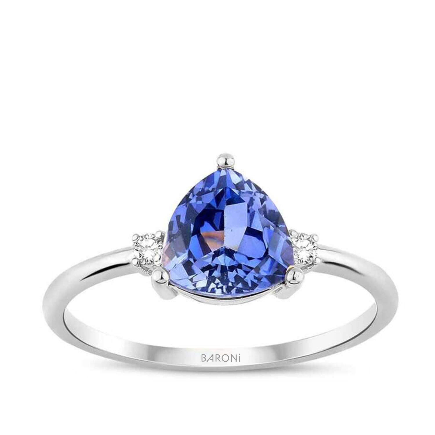1.49 Karat Pırlanta Safir Yüzük - Baroni Diamond