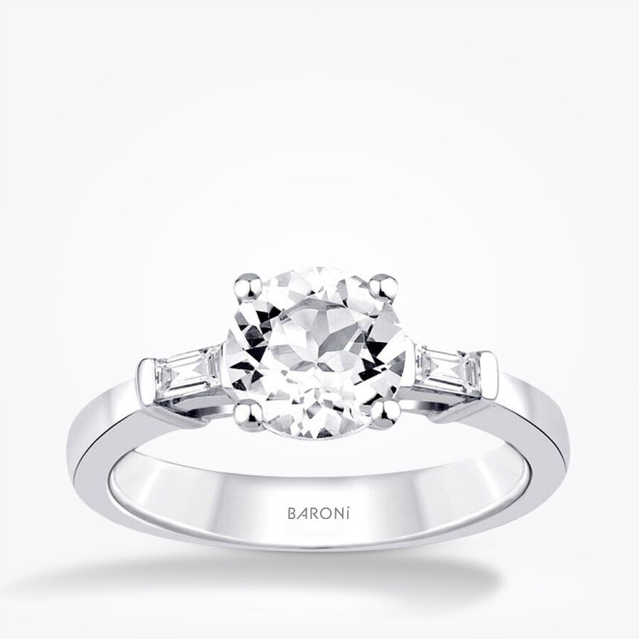 1.63 Karat Pırlanta Topaz Yüzük - Baroni Diamond