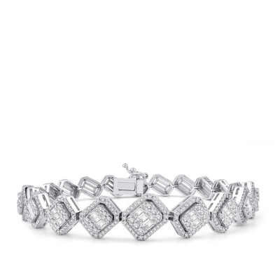 1,66 Karat Pırlanta Baget Kelepçe - 1