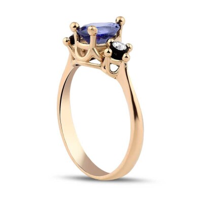 1.68 Karat Elmas Safir Yüzük - Baroni Diamond (1)