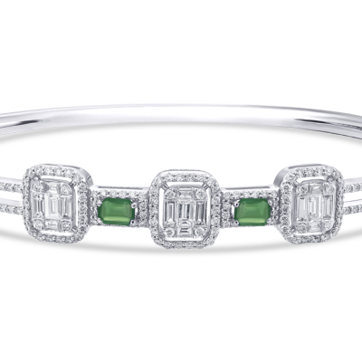 1.68 Karat Pırlanta Baget Kelepçe - Baroni Diamond (1)