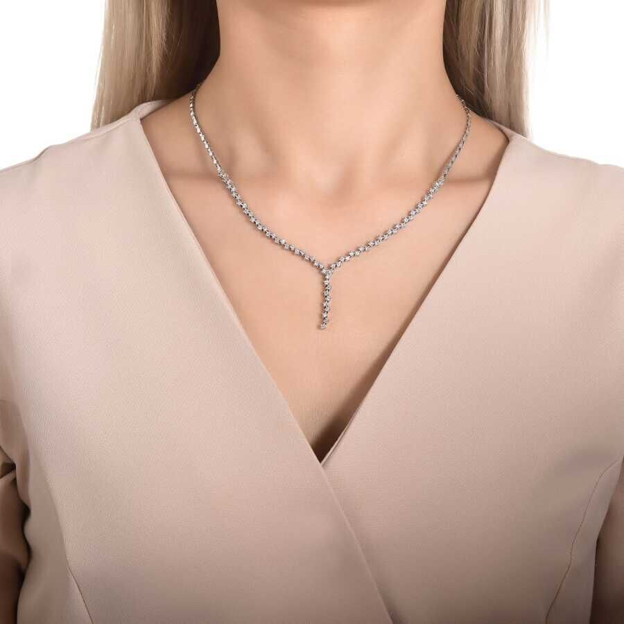 1.75 Karat Pırlanta Suyolu Gerdanlık
