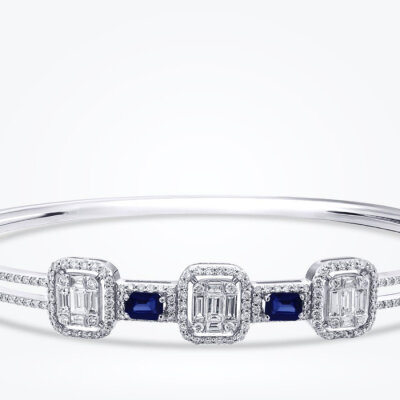 1.84 Karat Pırlanta Baget Kelepçe - Baroni Diamond (1)