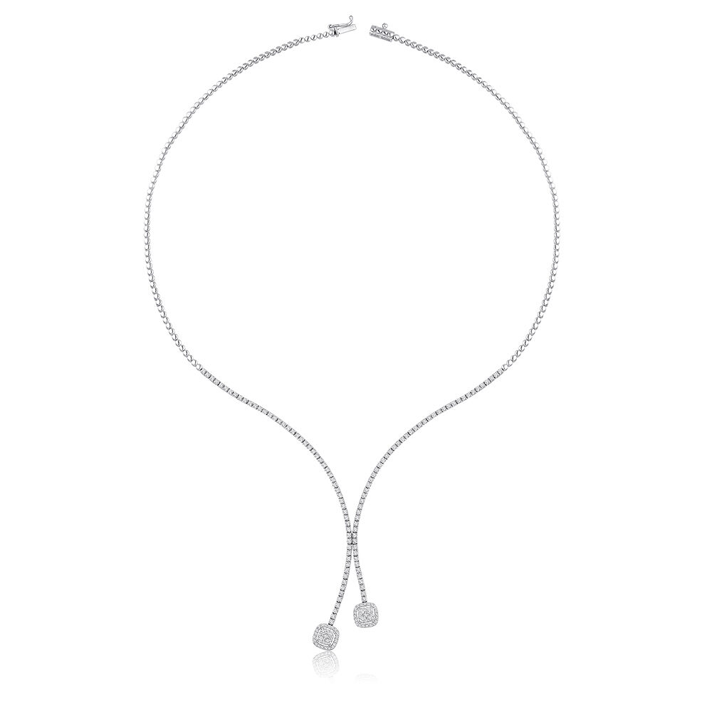 1.89 Karat Pırlanta Baget Gerdanlık - Baroni Diamond