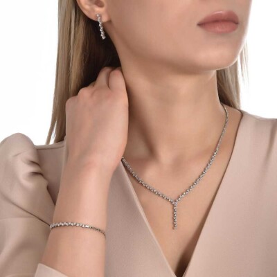 1.93 Karat Pırlanta Suyolu Gerdanlık - 2